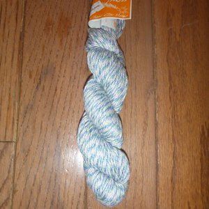 1 Hank Flash Classic Elite 100% Cotton Yarn - Color Baha Blue - 93 yds.